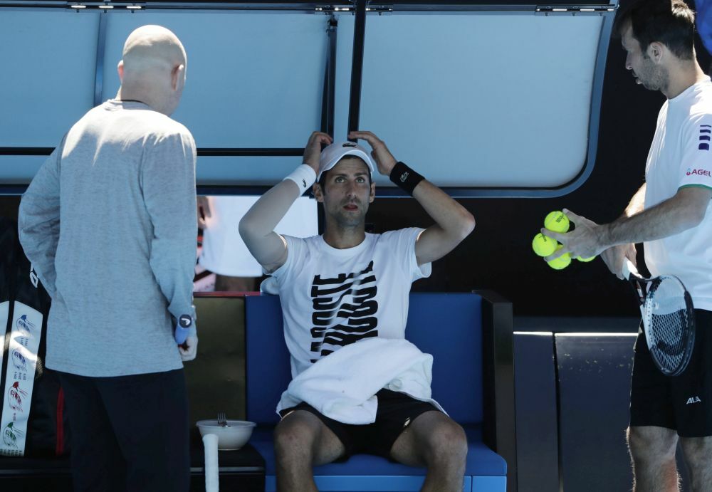 Novak Đoković, Andre Agasi, Radek Štepanek