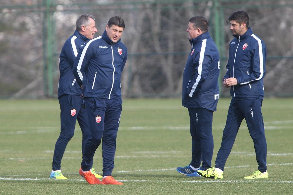 Strucni stab Crvene zvezde na pocetku priprema