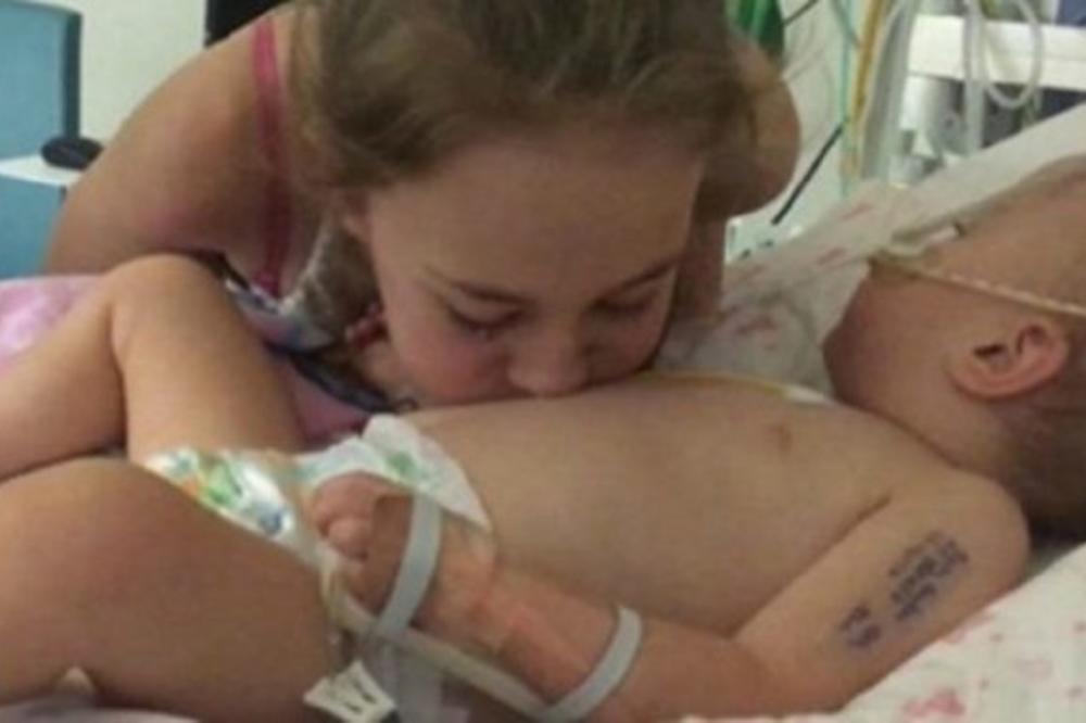 Niko nije mogao da veruje kolika je SNAGA TE LJUBAVI! Običnim poljupcem SPASILA ŽIVOT svojoj dvogodišnjoj sestri!