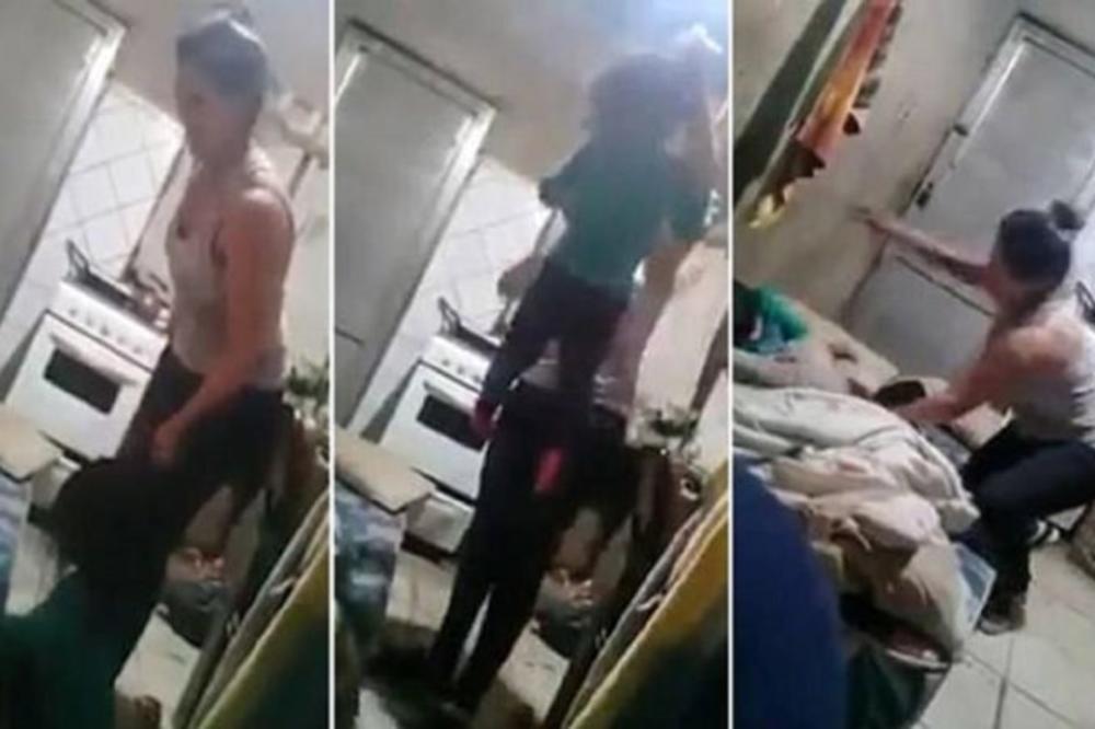 ŽENA MONSTRUM: Optužila ćerku (3) da joj je ukrala TABLET, pa je brutalno PRETUKLA! (UZNEMIRUJUĆI VIDEO)