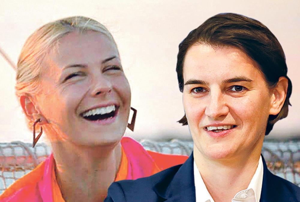 Ana Brnabić sa devojkom