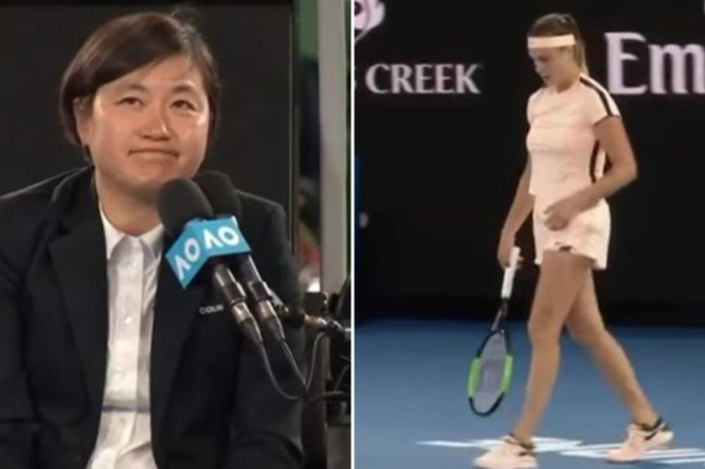 TENISERKA VRIŠTALA I STENJALA KAO U FILMU ZA ODRASLE: Publika odlepila, pa uzela stvar u svoje ruke! (VIDEO)