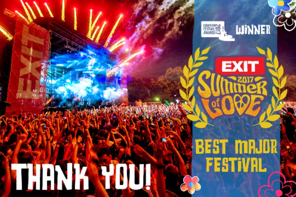 TITULA SE VRAĆA U SRBIJU - EXIT je zvanično NAJBOLJI EVROPSKI FESTIVAL! (FOTO)
