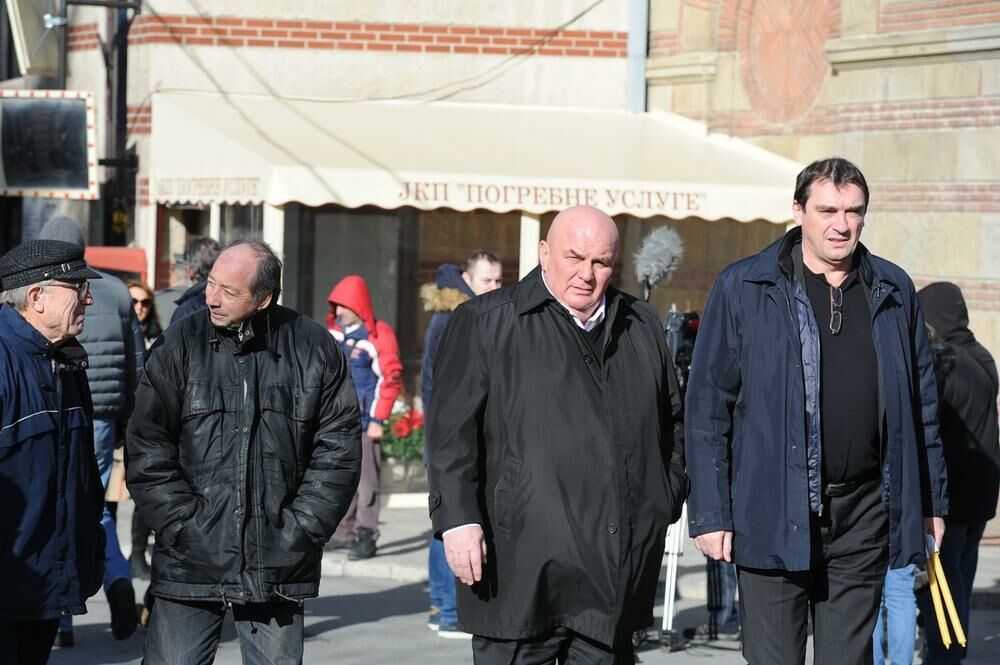 Dragan Marković Palma, sahrana Olivera Ivanovića