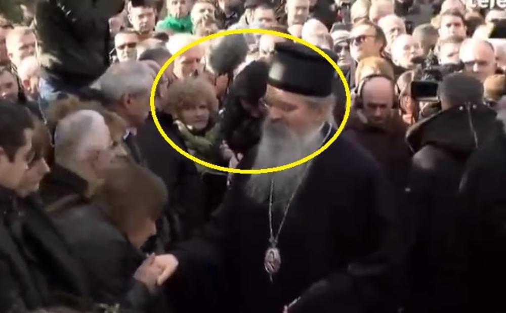 Aleksandar Šapić i Milena Ivanović u zajedničkom bolu