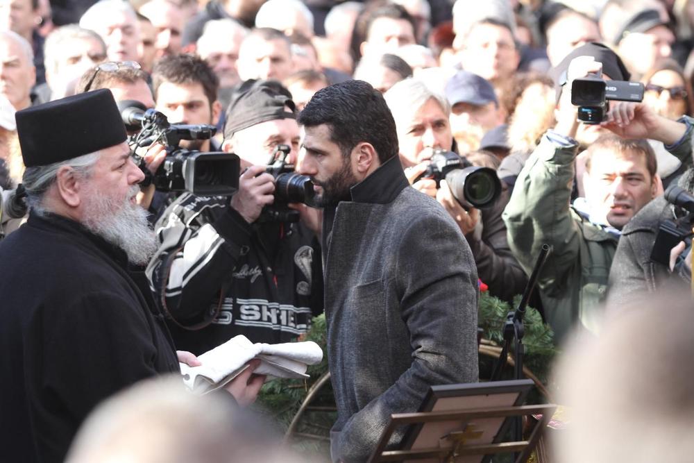 Šapić na sahrani Olivera Ivanovića