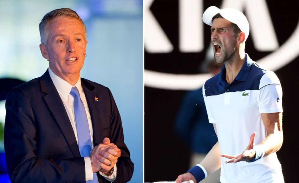 Kreg Tili i Novak Đoković