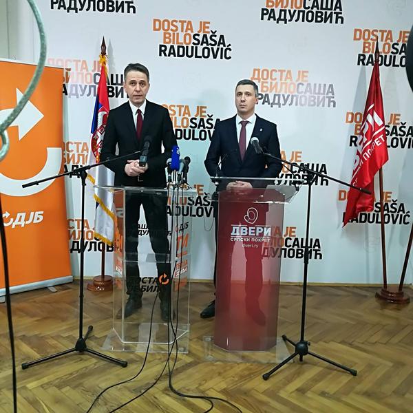 DVERI I RADULOVIĆ ZAJEDNO NA BG IZBORIMA! Naziv liste je hit, a evo šta ih je spojilo!