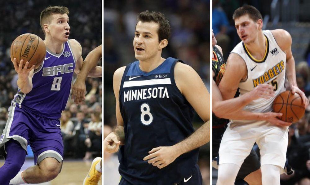 Bogdan Bogdanović, Nemanja Bjelica, Nikola Jokić