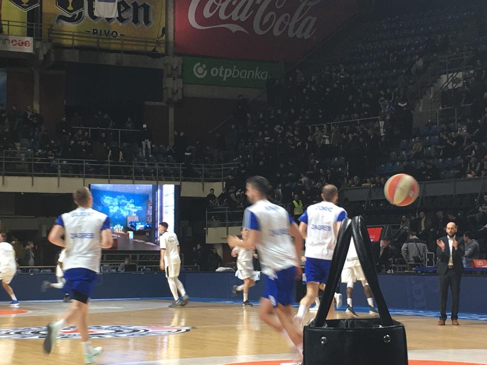 Detalj sa meča Partizan - Cibona
