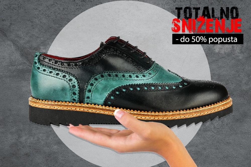 JOŠ VEĆI POPUST DOK TRAJU ZALIHE: 100 POSTO italijanska kožna obuća za prave muškarce!