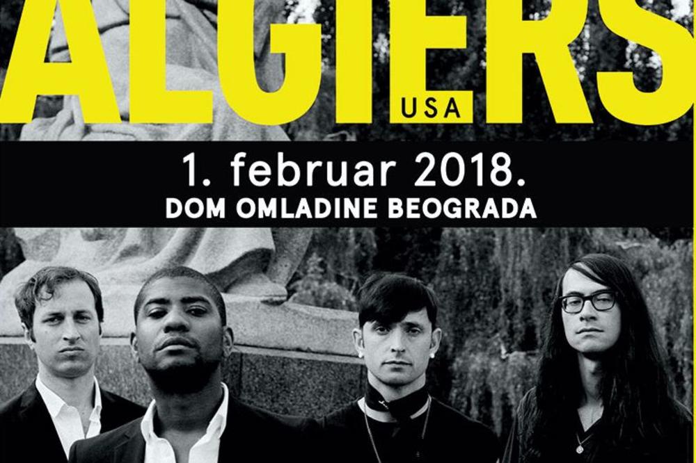 Mešavina muzike od Južnog repa do Severnog soula: Bend ALGIERS prvi put u Srbiji!