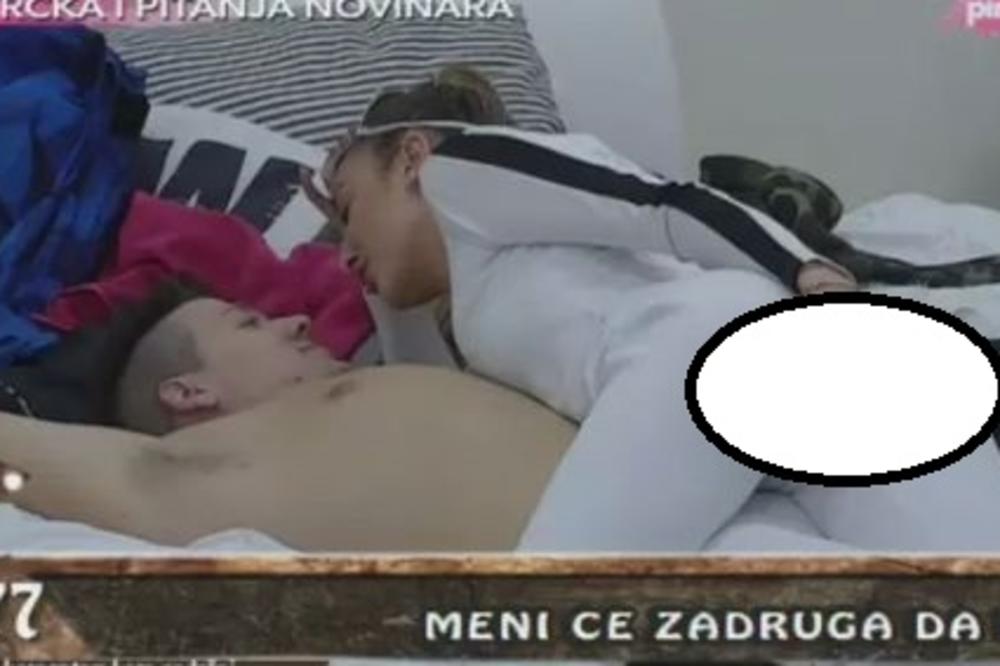 LUNA LEGLA NA SLOBU BEZ DONJEG VEŠA, PA ZAVUKLA RUKU... Ima li granice ovde, šta je sledeće??? (VIDEO)