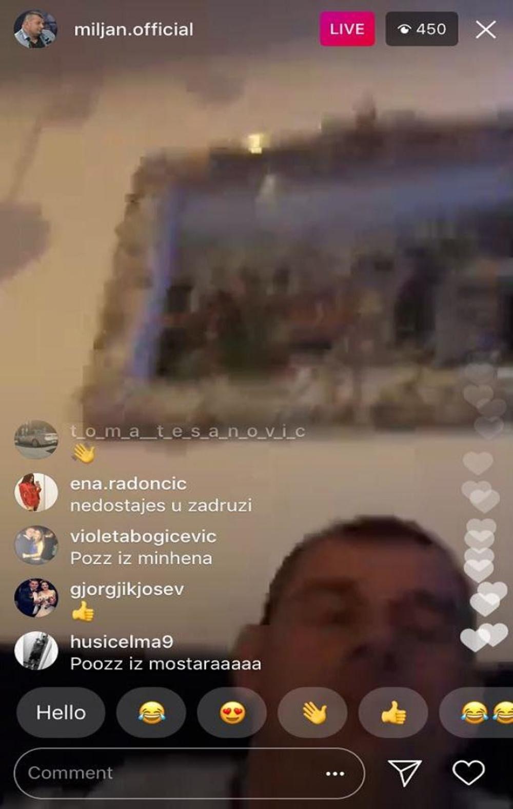 Rešio je da svojim pratiocima na Instagramu objasni šta se zapravo zbilo