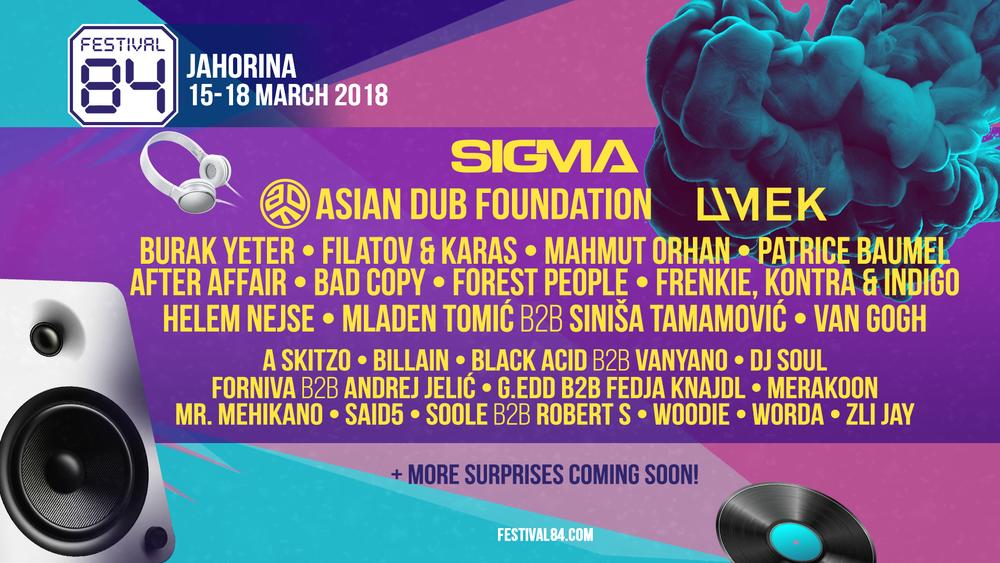 Festival 84 predstavio olimpijsku postavu izvođača za maratonske žurke na Jahorini