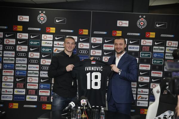 KONAČNO! Partizan doveo Ivanovića, Iliev oduševljen, a mladi fudbaler kao iz topa: Hoću veliku karijeru, zato sam i došao! (FOTO) (VIDEO)