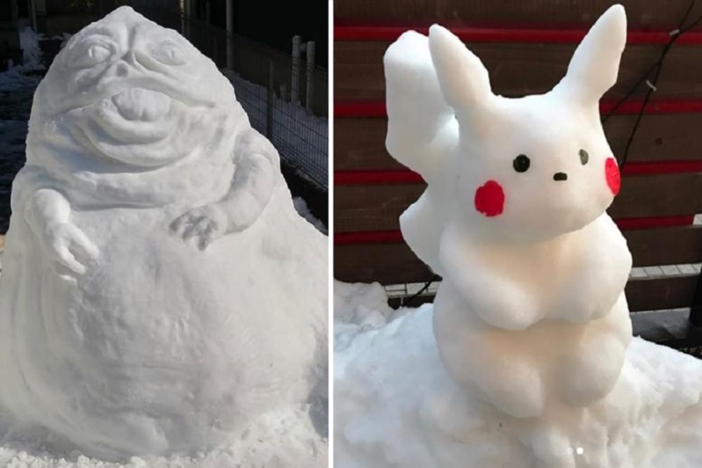Šta se dešava kad U JAPANU SVE  ZAVEJE SNEG? Nešto baš ovako MAGIČNO! (FOTO)