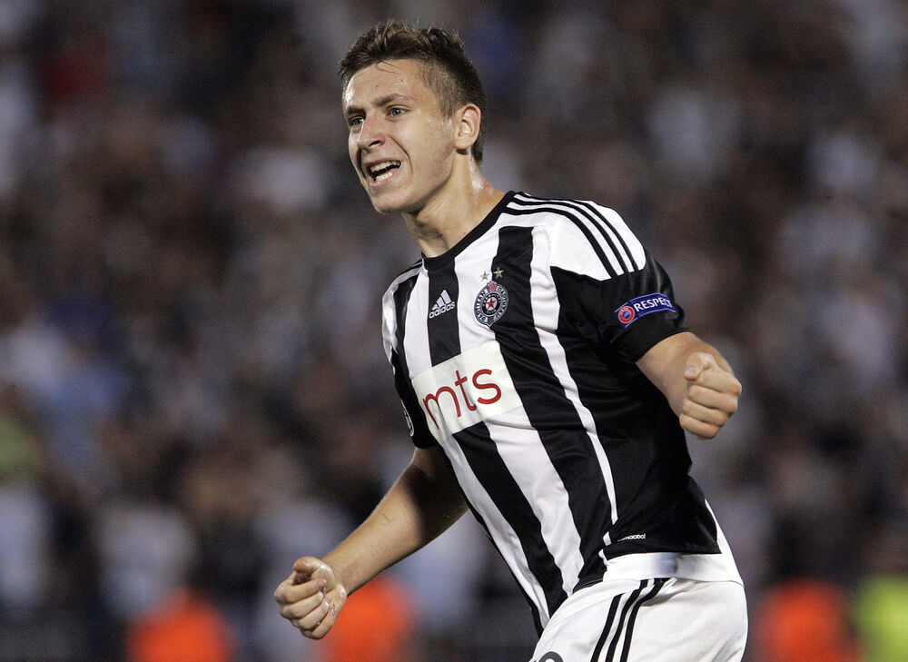 Ivan Šaponjić u dresu Partizana