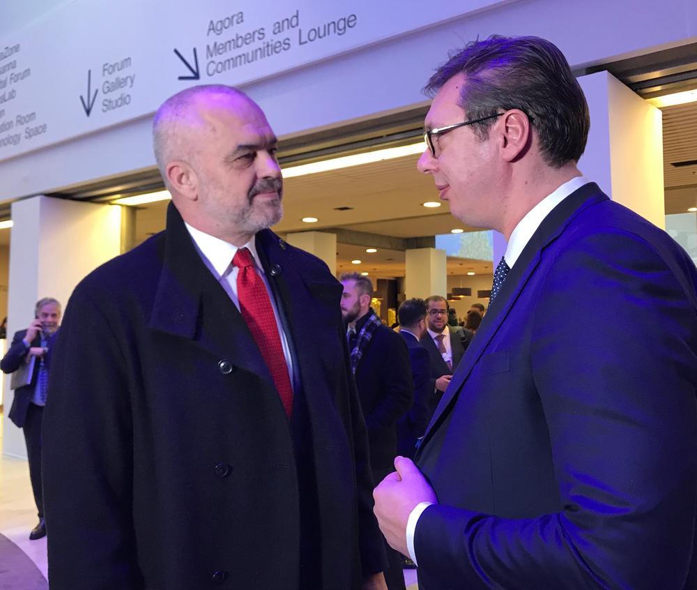 Aleksandar Vučić i Edi Rama