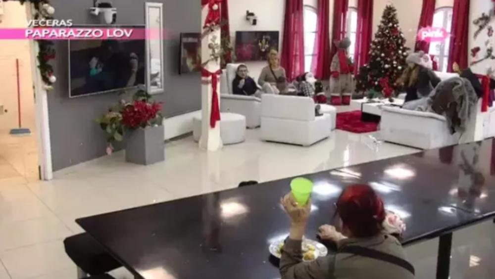 Gordana gleda prenos u Beloj kući