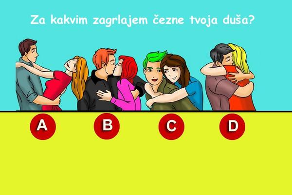 IZABERI ZAGRLJAJ KAKAV ŽELIŠ i saznaj za kakvom ljubavlju čezne TVOJA DUŠA! (FOTO)