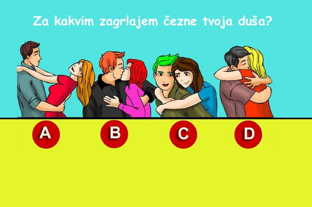 IZABERI ZAGRLJAJ KAKAV ŽELIŠ i saznaj za kakvom ljubavlju čezne TVOJA DUŠA! (FOTO)