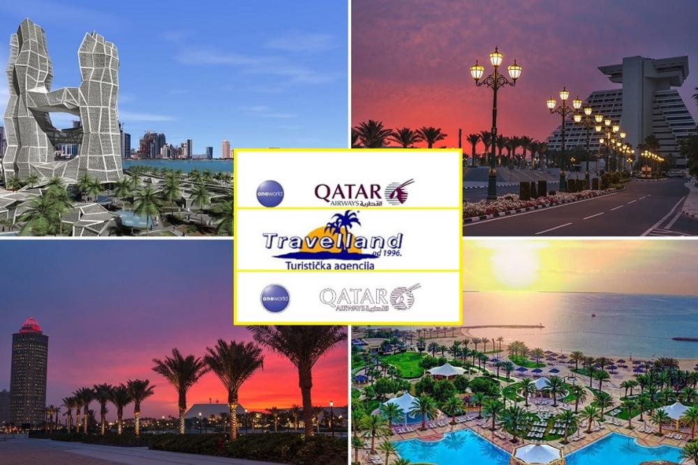 TURISTIČKA SENZACIJA! VELIKA AKCIJA SAMO U TRAVELLANDU! Upoznajte rajski grad Dohu i egzotičnu Grčku! POKLANJAMO 10.000 DINARA!