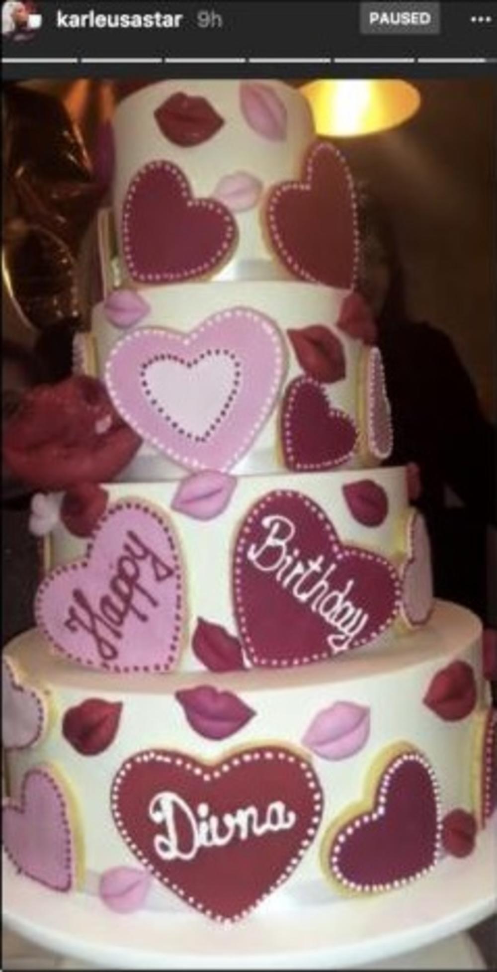 Rođendanska torta Divne Karleuše 