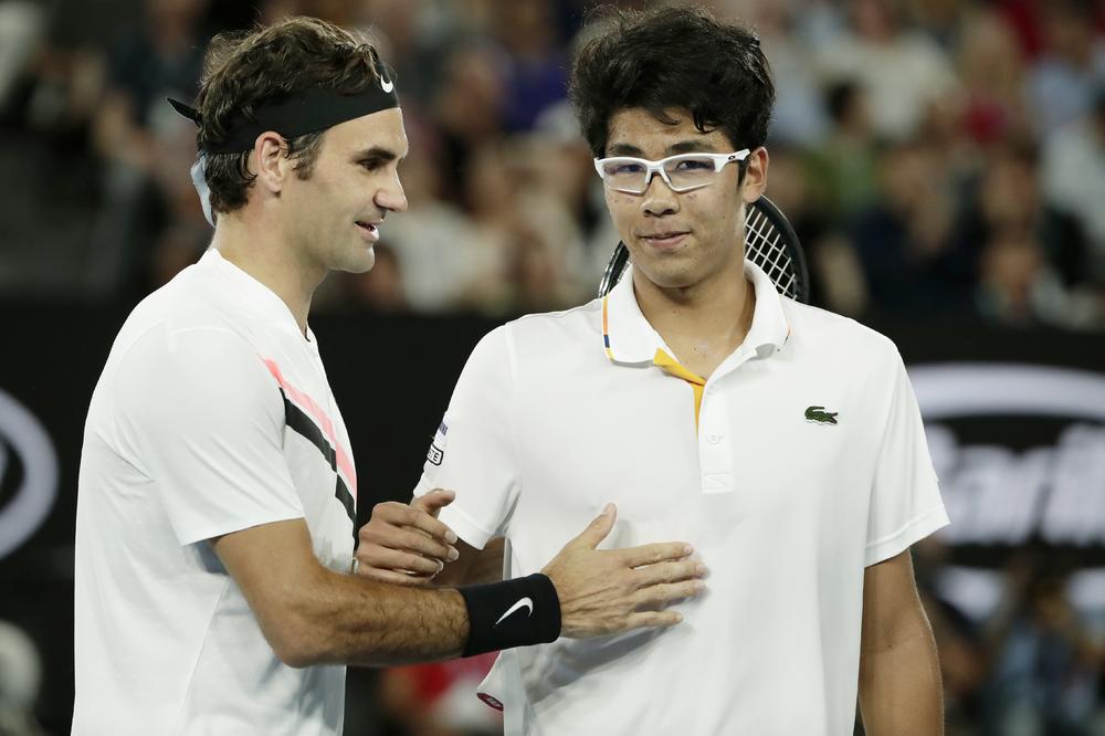 RODŽER U FINALU, BEJBI NOVAK PREDAO: Čung nije mogao i protiv Federera i protiv žuljeva! (FOTO) (VIDEO)