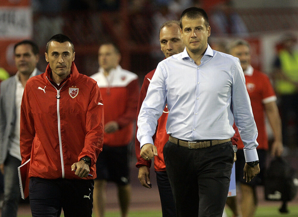 Dragan Šarac i Nenad Lalatovi iz vremena dok su radili u Crvenoj zvezdi