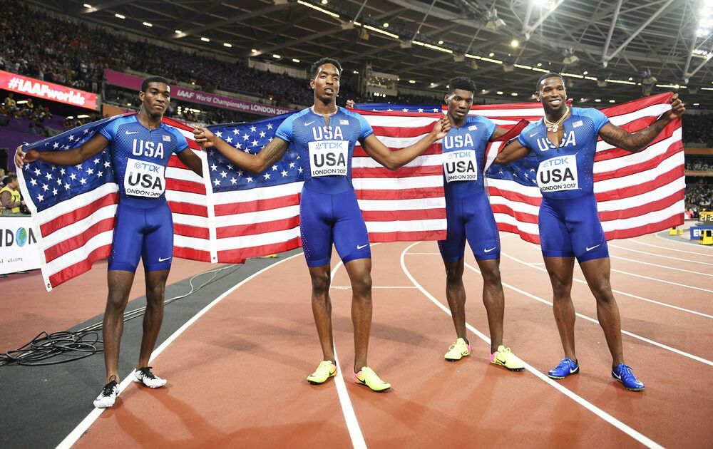 Gil Roberts je osvojio zlato na OI u štafeti 4x400 metara