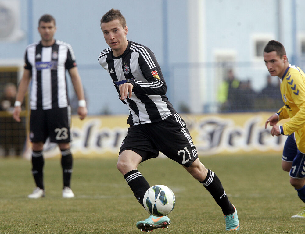 Saša Marković u dresu Partizana