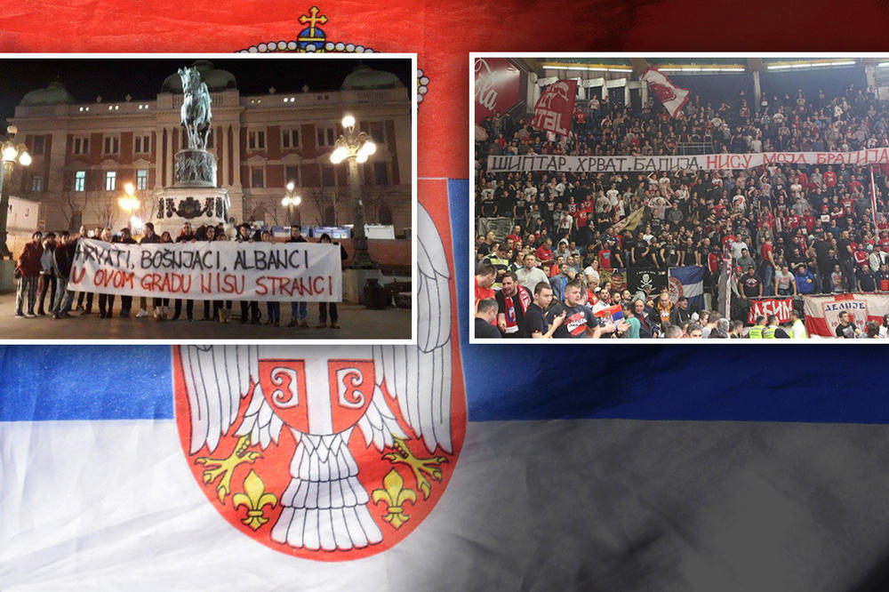 DVE SLIKE SRBIJE: Jedni kliču Milanu Nediću, drugi tvrde da Albanci, Bošnjaci i Hrvati nisu stranci. Od koje vas je sramota, A NA KOJU STE PONOSNI? (FOTO)