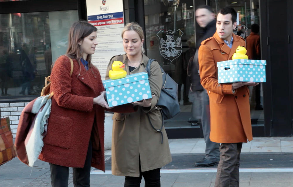 Ne davimo Beograd - predaja liste  