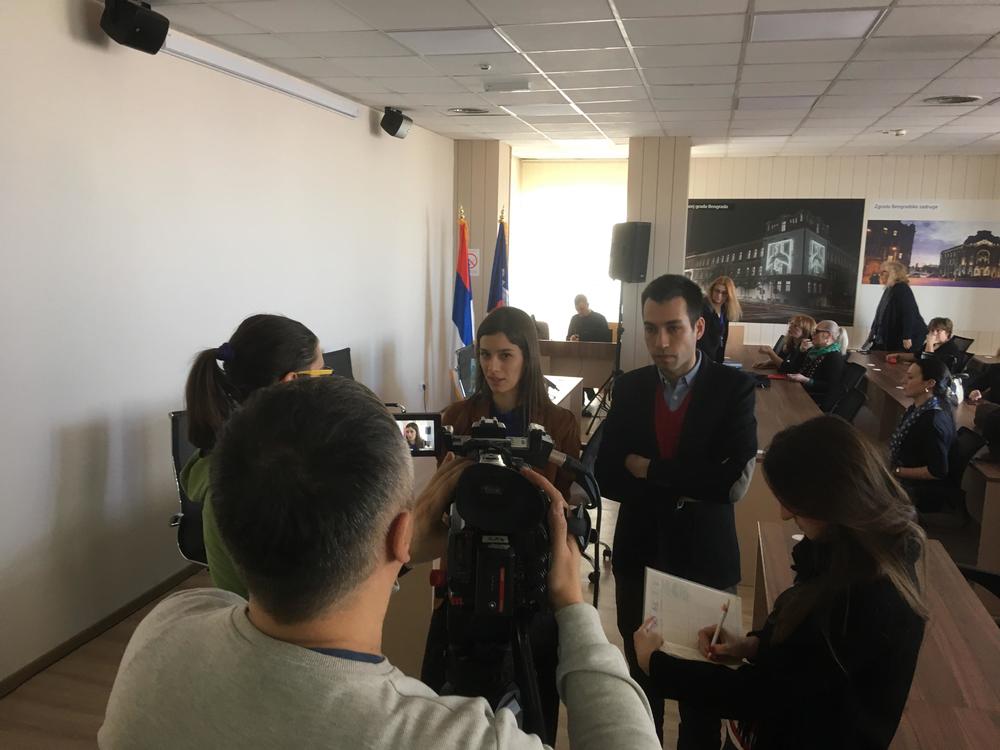 Ne davimo Beograd - predaja liste  