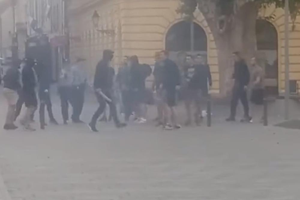 SAČEKALI IH DA SE OKUPE I ONDA NAPAD: Novo makljanje Torcide i Bed Blu Bojsa! (FOTO)