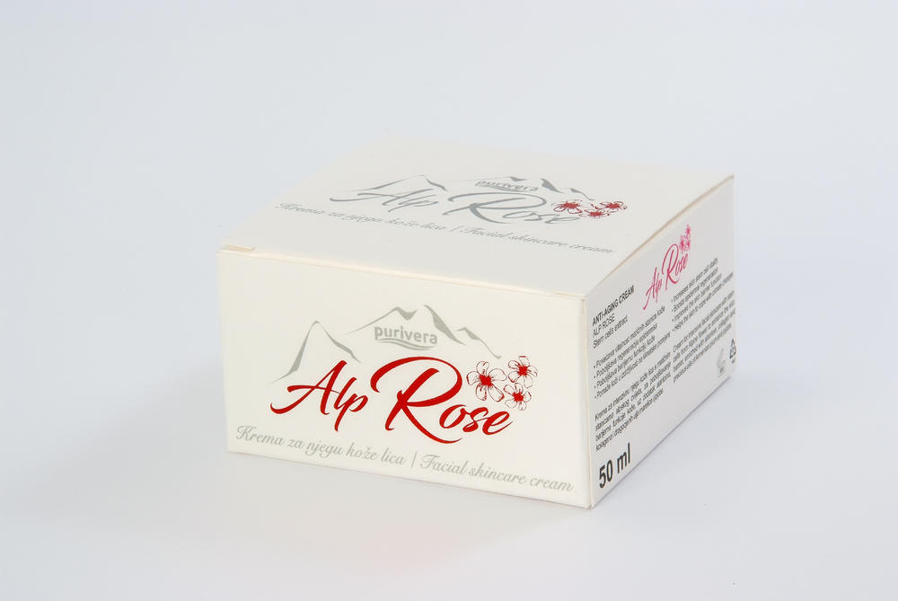Alp Rose je revolucionarna krema bazirana na MATIČNIM ĆELIJAMA alpske ruže koja je poznata po tome što opstaje na ekstremno negostoljubivim mestima.