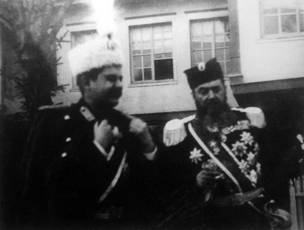 Srpski kralj Aleksandar Obrenović i Vladan Đordjević