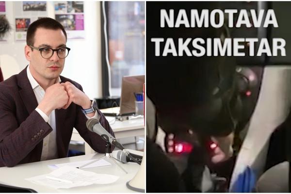 TAKSI MAFIJA HARA BEOGRADOM: Vozač taksija mislio da vozi strance, naplatio predsedniku opštine Stari grad 4.000 umesto 600 dinara ubrzavajući taksimetar! (VIDEO)