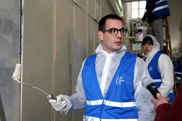 KREČILI ZIDOVE: Grupa građana Šta radite bre – Marko Bastać nastavila akciju Veliko spremanje Beograda