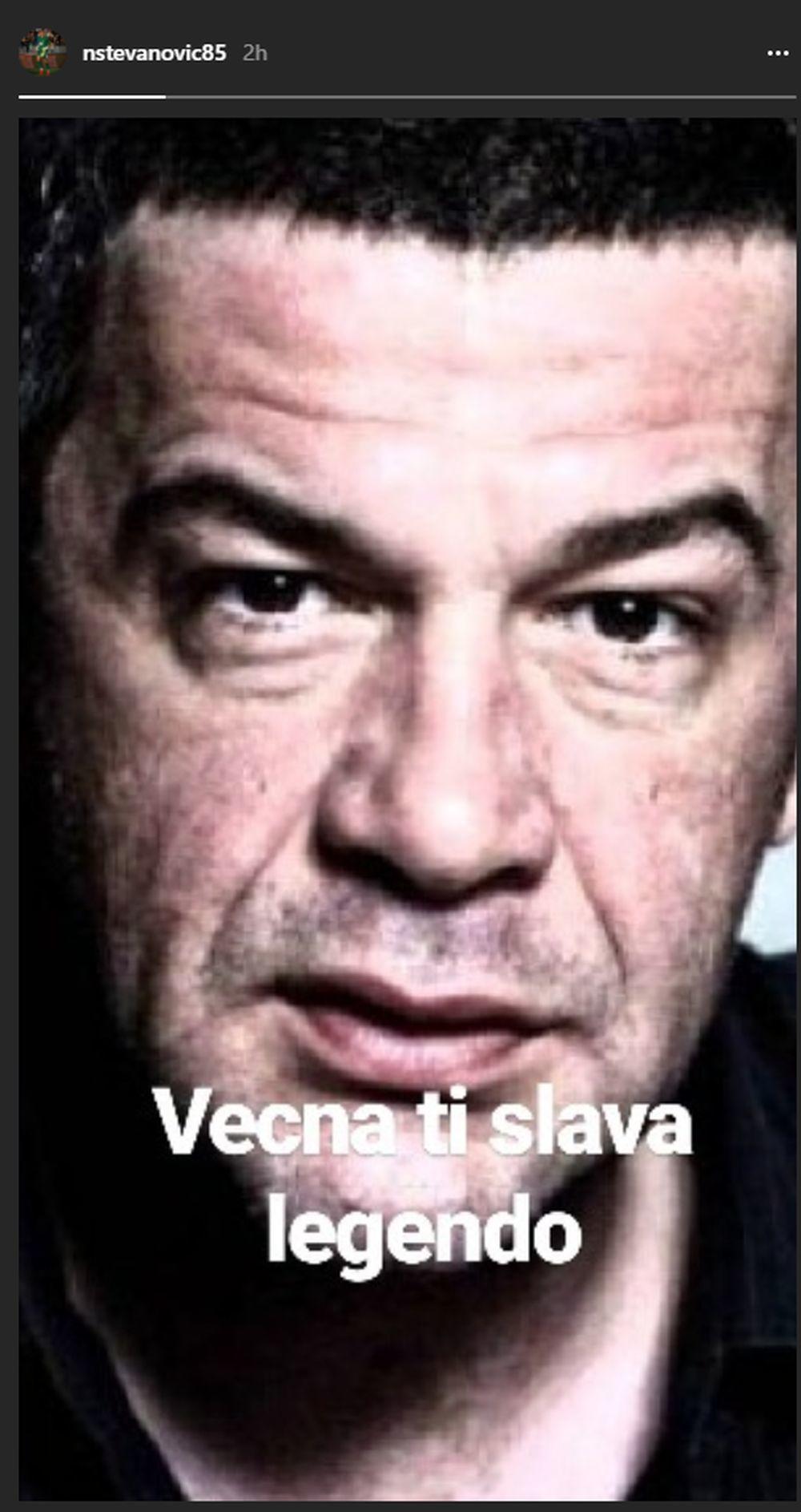 Nemanja Stevanović se oprostio od Nebojše Glogovca