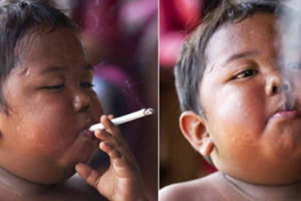 SEĆATE SE DEČAKA (2) KOME SU RODITELJI DOZVOLILI DA PUŠI? Evo šta mu se dogodilo! (FOTO)