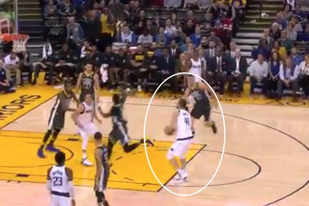 Dirk Novicki u telu Pere Antića: Nemac ponižavao Drejmonda Grina fintama šuta! (VIDEO)