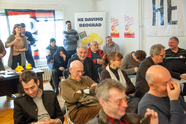 NE DAVIMO BEOGRAD: Otpad nije problem nego resurs - Predstavljanje programa Ne davimo Beograd na ulazu u deponiju u Vinči!