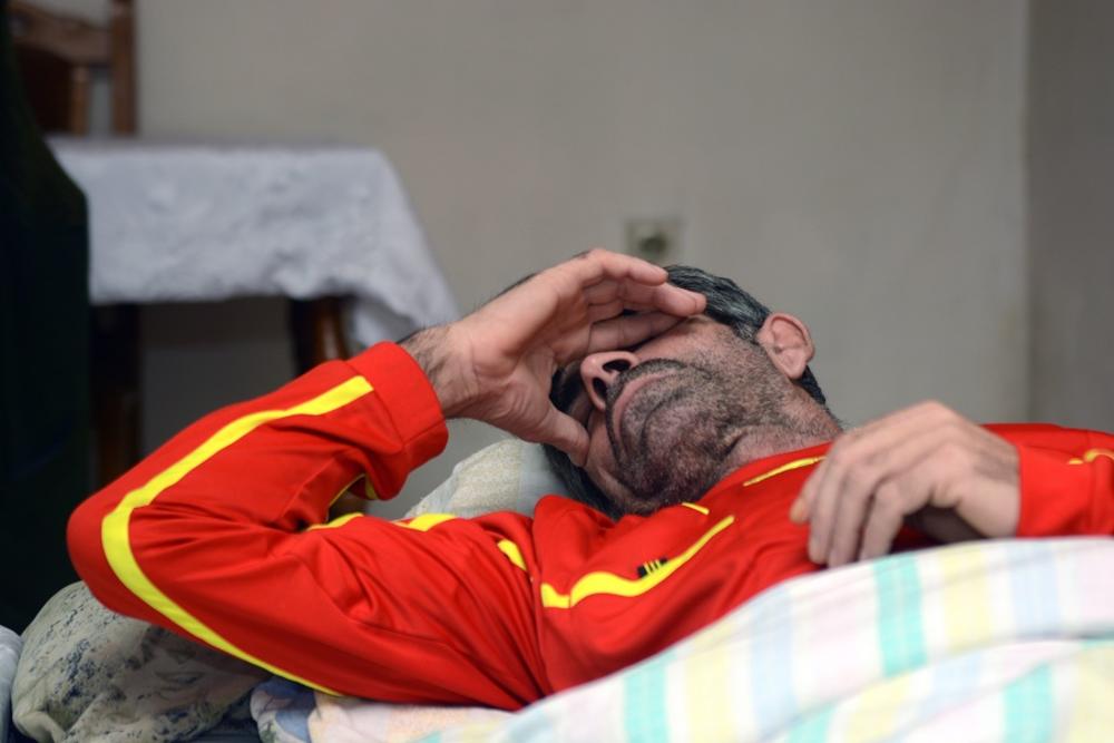 Dragan Stojković u krevetu  