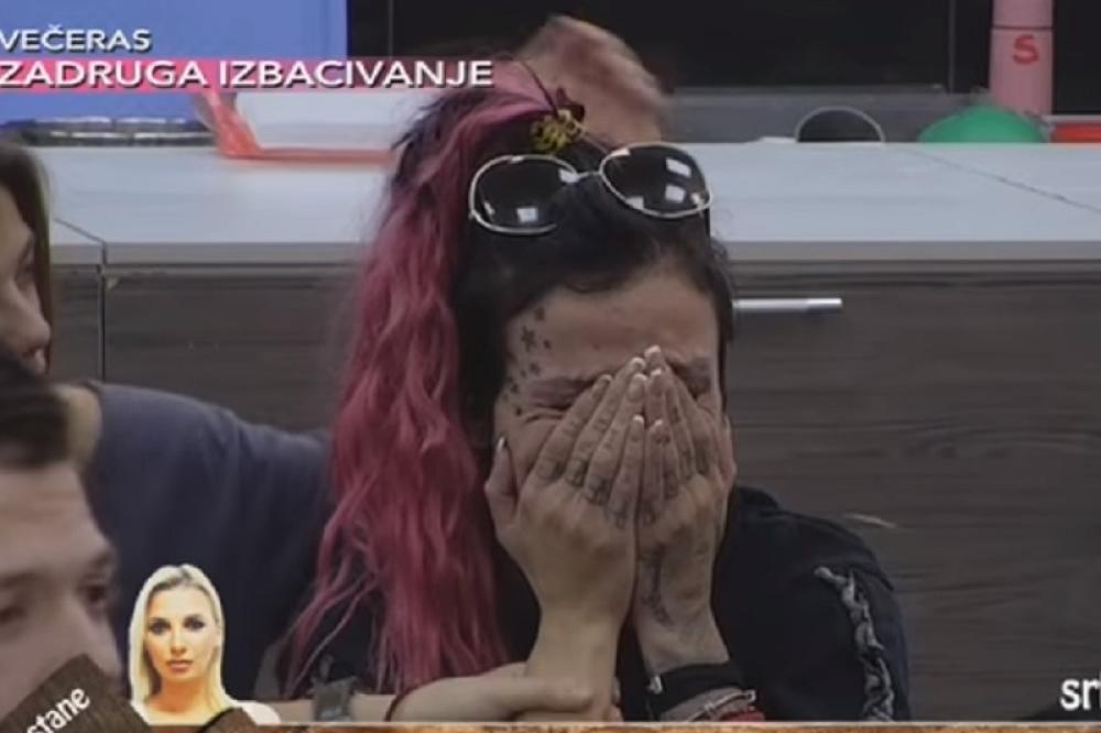 Krunićka u suzama, Đekson je šutnuo čim je Mina ušla u "Zadrugu"!