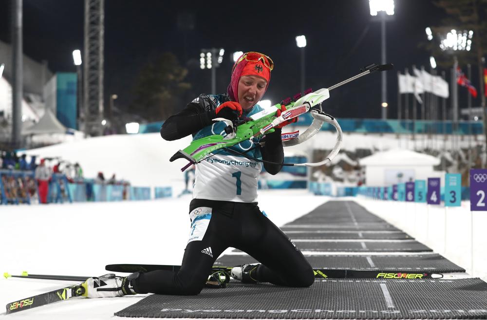 Laura Dalmajer je osvojila zlato i u sprintu i u poteri u bijatlonu