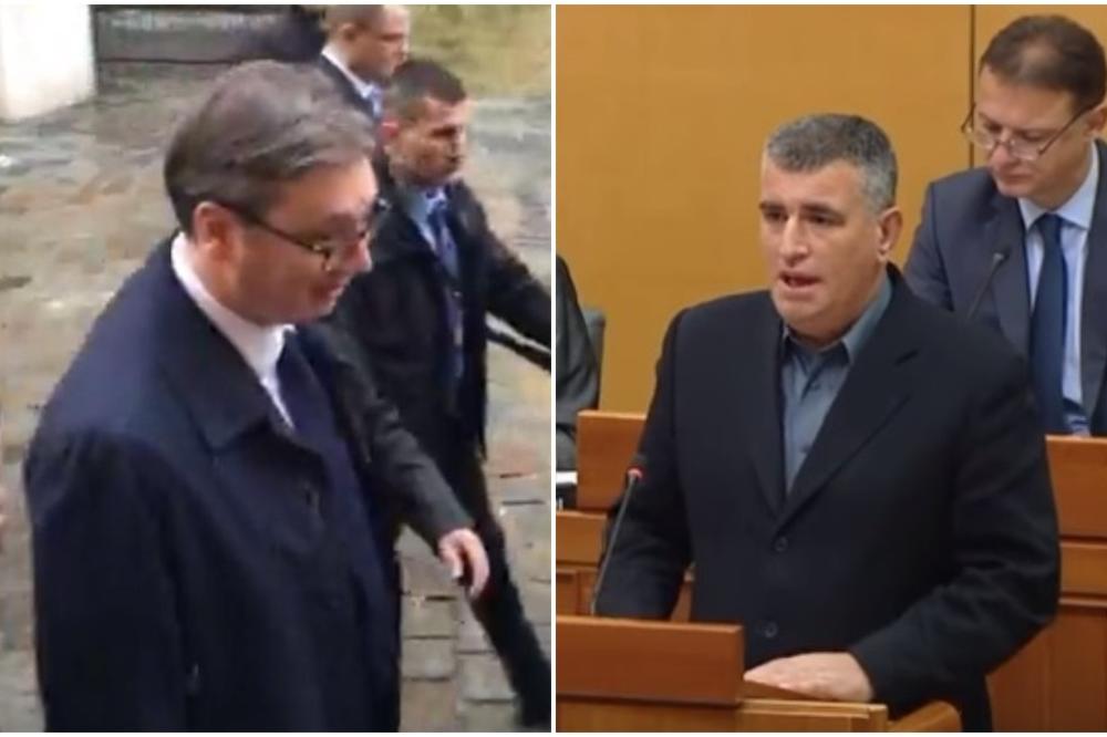 INCIDENT U ZAGREBU: Hrvatski političar probao da presretne Vučića! NISAM SE UPLAŠIO - odgovorio mu predsednik!