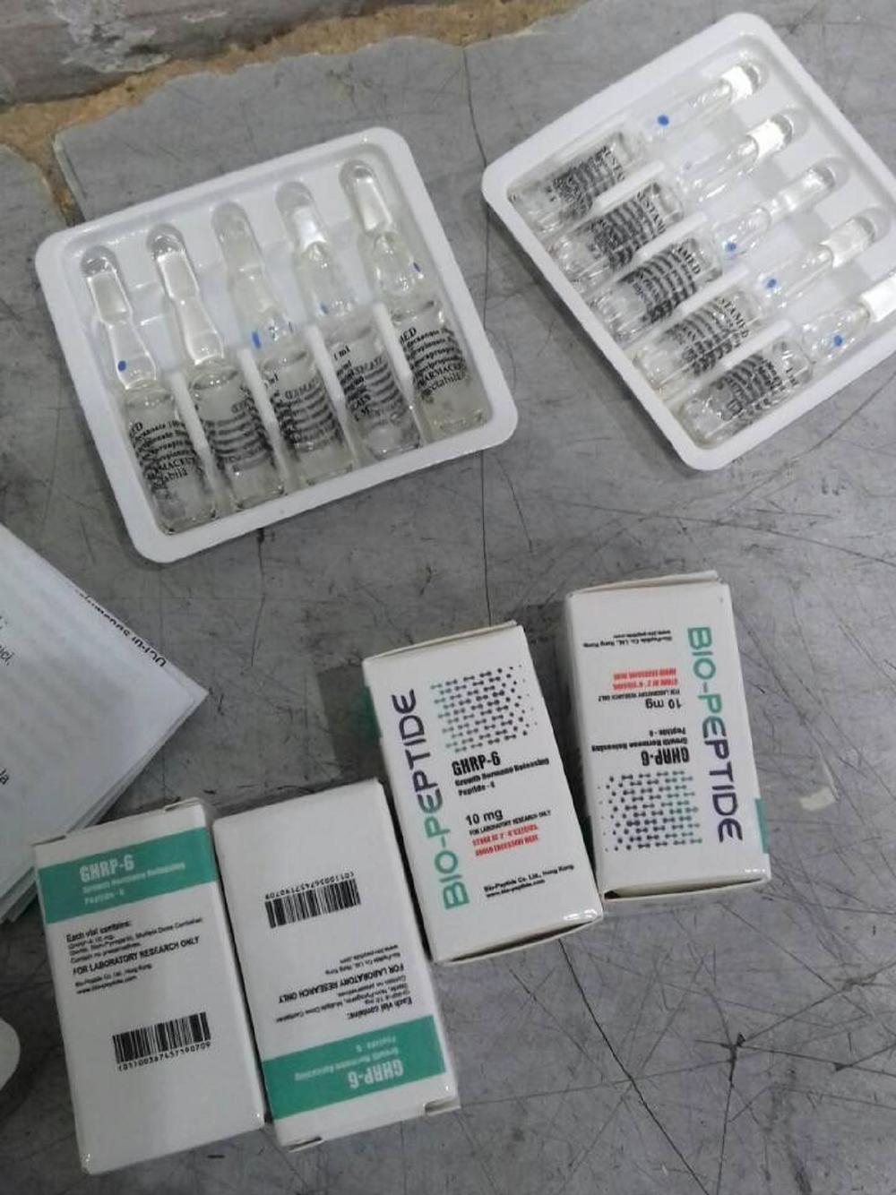 Oduzeta mu je velika količina tableta i ampula koje sadrže muški hormon testosteron.