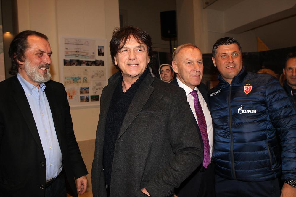 Zdravko Čolić i Vuk Drašković na premijeri filma o Draganu Džajiću